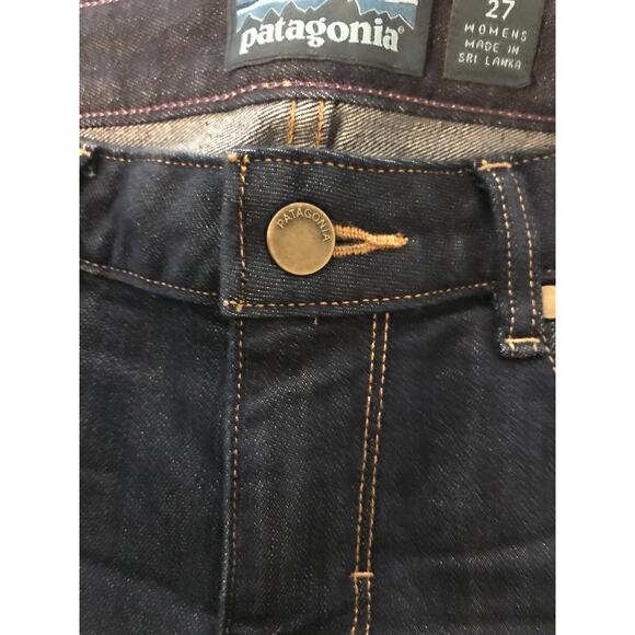 Patagonia Women's Blue Straight Regular Jeans - Size 27 (4) - Picture 5 of 15